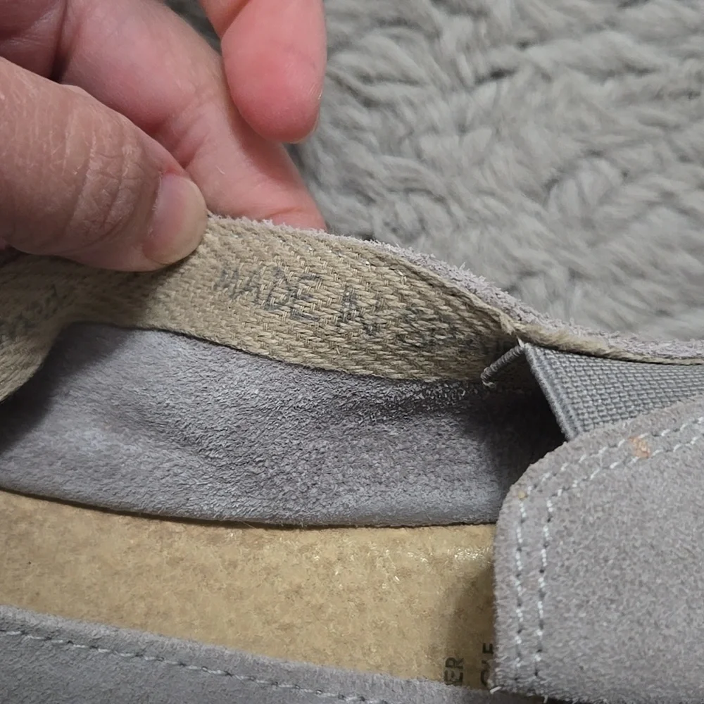 Fabiolas made in Spain handmade suede espadrilles - size 10
